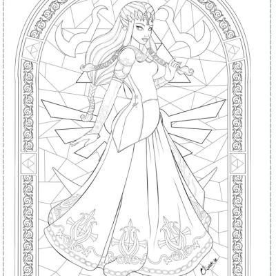 Ourcoloringpage The Legend Of Zelda 9
