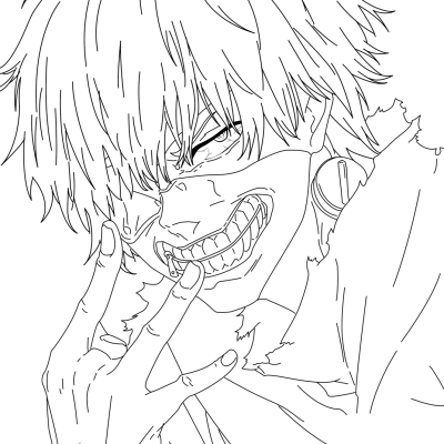 Ourcoloringpage Tokyo Ghoul 2