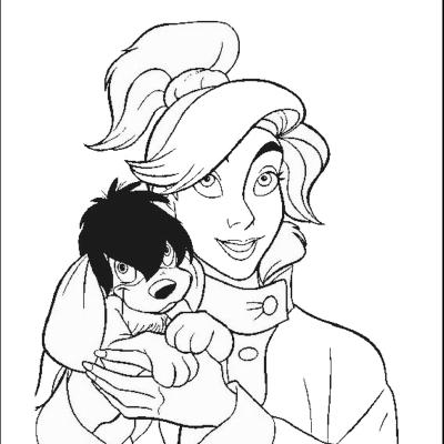 Anastasia Coloring Pages - Explore the Enchanting World of Anastasia with Fun Coloring Activities!