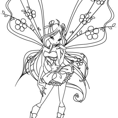 Ourcoloringpage Winx Club 13