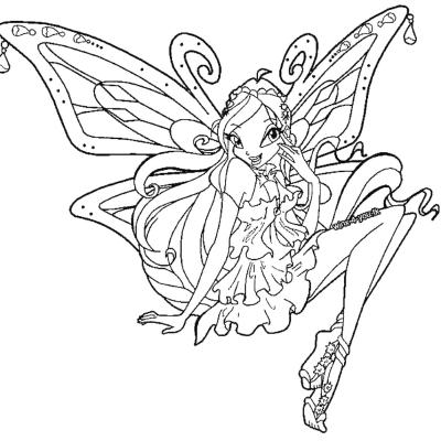 Ourcoloringpage Winx Club 17