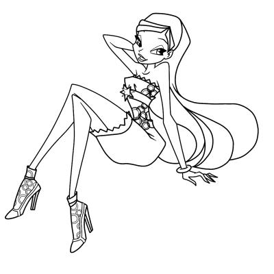 Ourcoloringpage Winx Club 1