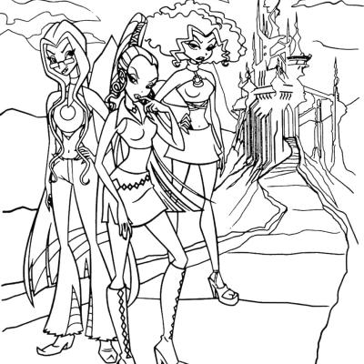Ourcoloringpage Winx Club 22