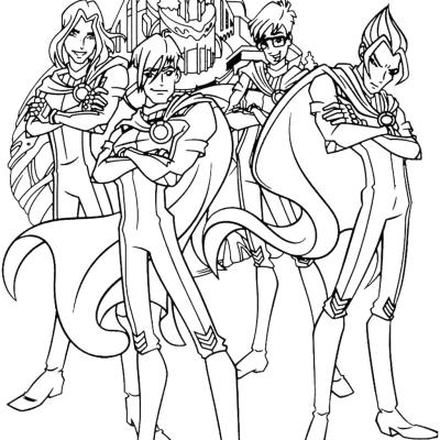 Ourcoloringpage Winx Club 23
