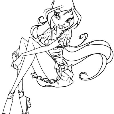 Ourcoloringpage Winx Club 2