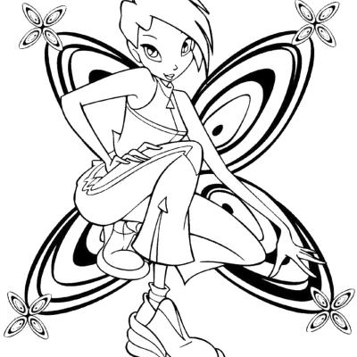 Ourcoloringpage Winx Club 30