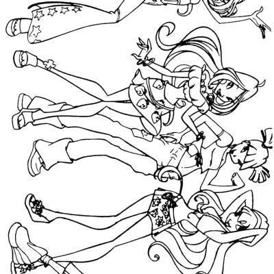 Ourcoloringpage Winx Club 34