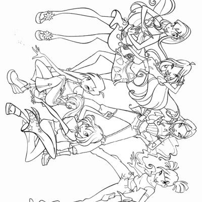 Ourcoloringpage Winx Club 39