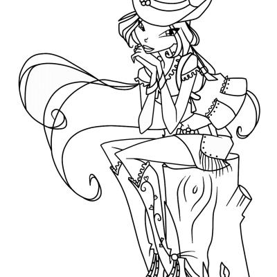 Ourcoloringpage Winx Club 44