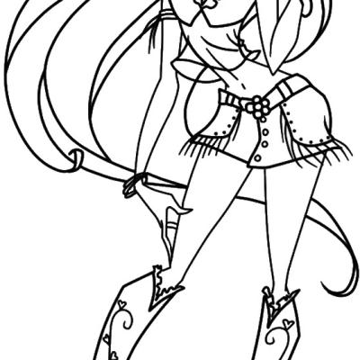 Ourcoloringpage Winx Club 45