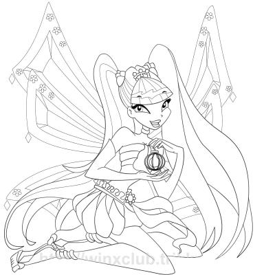 Ourcoloringpage Winx Club 47