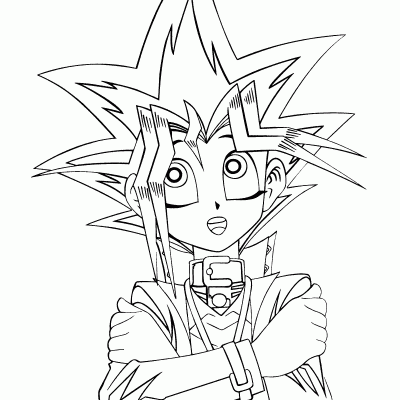 Ourcoloringpage Yu Gi Oh 10