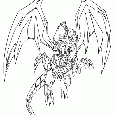 Ourcoloringpage Yu Gi Oh 12
