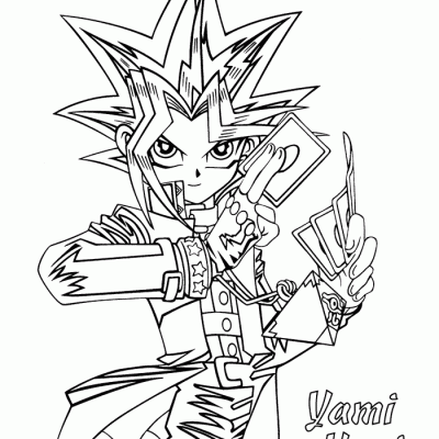 Ourcoloringpage Yu Gi Oh 15