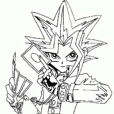Ourcoloringpage Yu Gi Oh 23