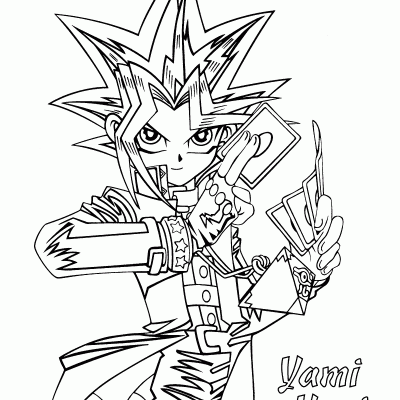 Ourcoloringpage Yu Gi Oh 26