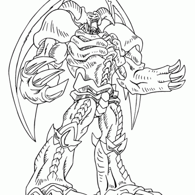 Ourcoloringpage Yu Gi Oh 2