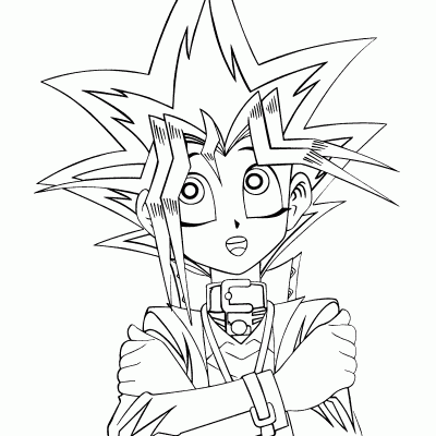 Yu-Gi-Oh Coloring Pages - Unleash the Duelist Within with Printable Coloring Fun!