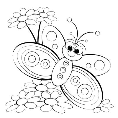 Ourcoloringpage Butterflies 2