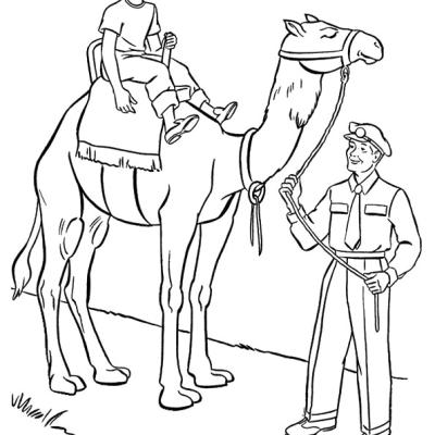 Ourcoloringpage Camels 2