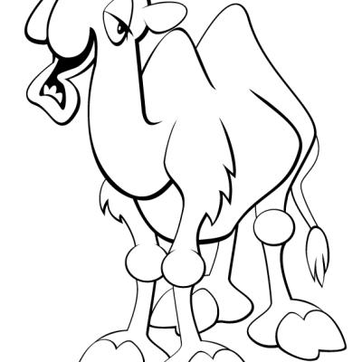 Ourcoloringpage Camels 4
