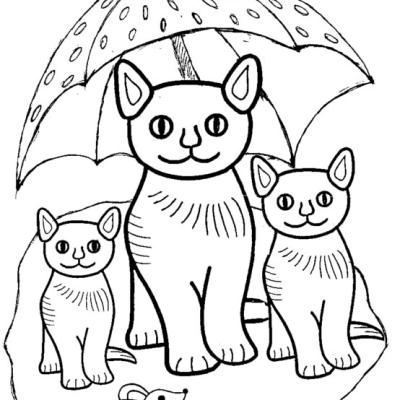 Ourcoloringpage Cats 15