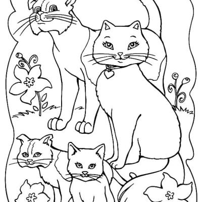 Ourcoloringpage Cats 1