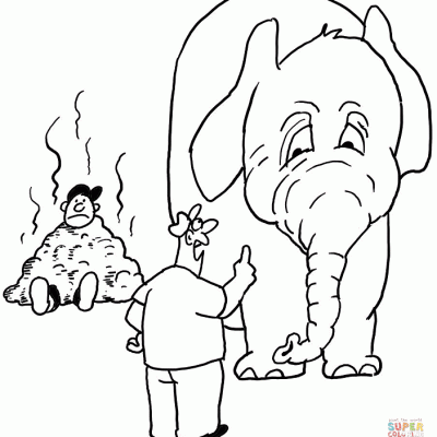 Ourcoloringpage Elephants 11