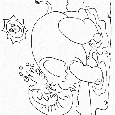 Ourcoloringpage Elephants 9