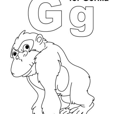 Ourcoloringpage Gorillas 36