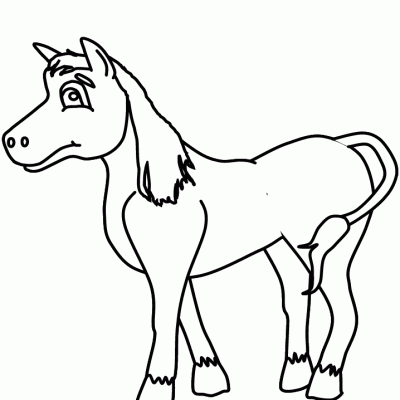 Ourcoloringpage Horses 21