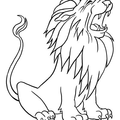Ourcoloringpage Lions 16