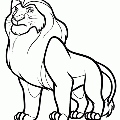 Ourcoloringpage Lions 23