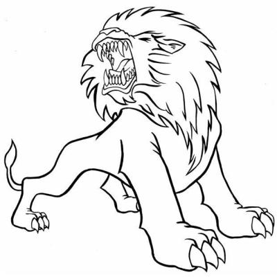 Ourcoloringpage Lions 40