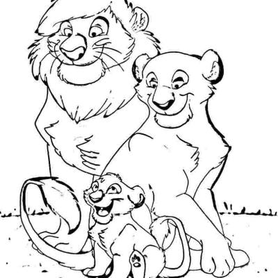 Ourcoloringpage Lions 45