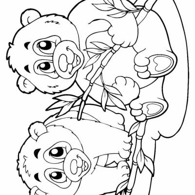 Ourcoloringpage Pandas 16