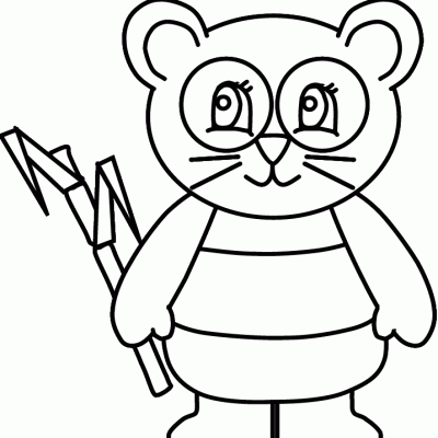 Ourcoloringpage Pandas 23