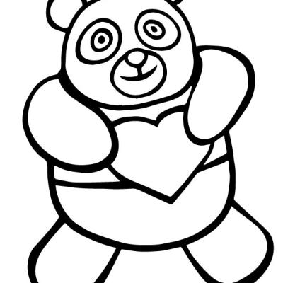 Ourcoloringpage Pandas 4