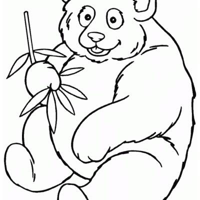 Ourcoloringpage Pandas 5