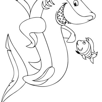 Ourcoloringpage Sharks 36