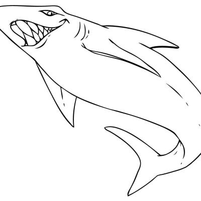 Ourcoloringpage Sharks 43