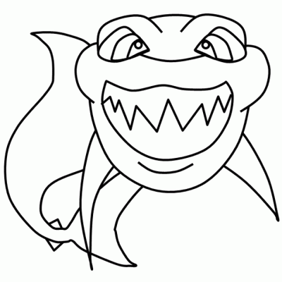 Ourcoloringpage Sharks 7