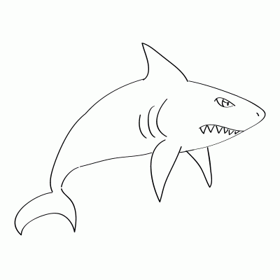 Ourcoloringpage Sharks 8
