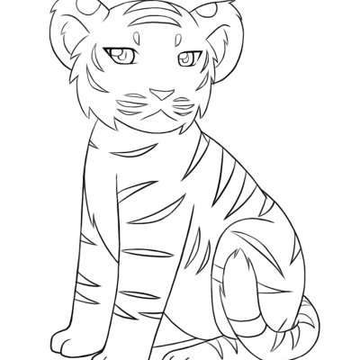 Ourcoloringpage Tigers 33
