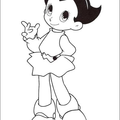 Ourcoloringpage Astro Boy 9
