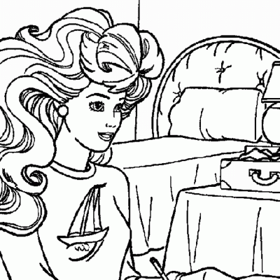 Ourcoloringpage Barbi 24