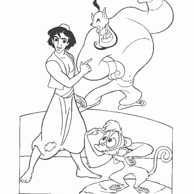 Ourcoloringpage Aladdin 11