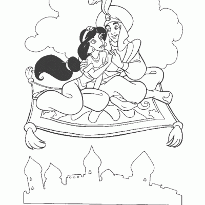 Ourcoloringpage Aladdin 12