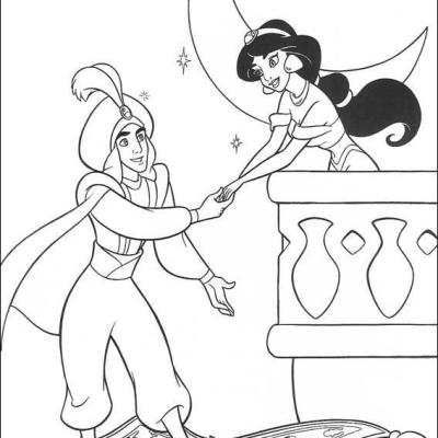 Ourcoloringpage Aladdin 13