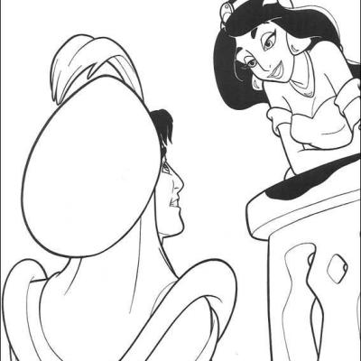 Ourcoloringpage Aladdin 14
